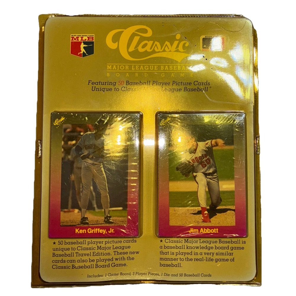 1989 Classic MLB Baseball Knowledge Board Game‎ Travel Edition NEW *box damage